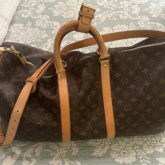 Louis Vuitton Keepall Duffel Bag 55 - Picture 3 of 11